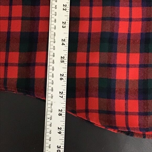 Northwest Territory Red and Navy Plaid Button Up Shirt XL - Picture 6 of 9